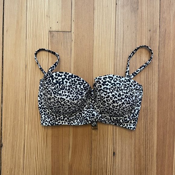 Leopard print bikini top - Picture 1 of 2